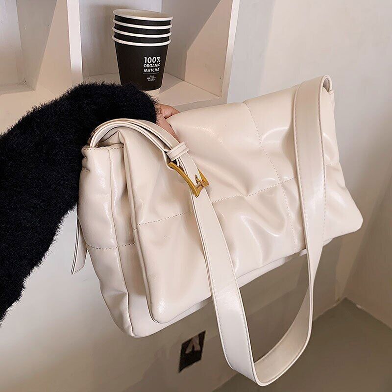 Women'S Shoulder Bag Warm Pu Leather Crossbody Bags Women'S Bag