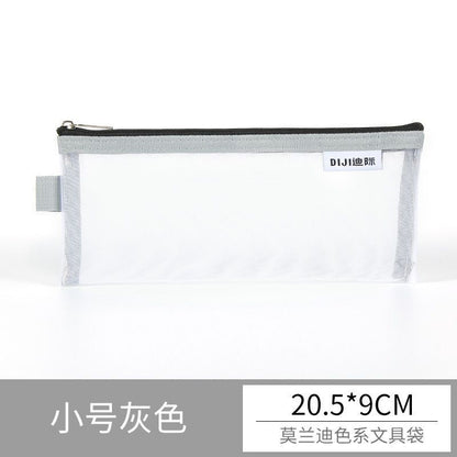 Makeup Pouch Lipstick Brush Storage Bags Transparent Mesh Traveling Cosmetic 1PC