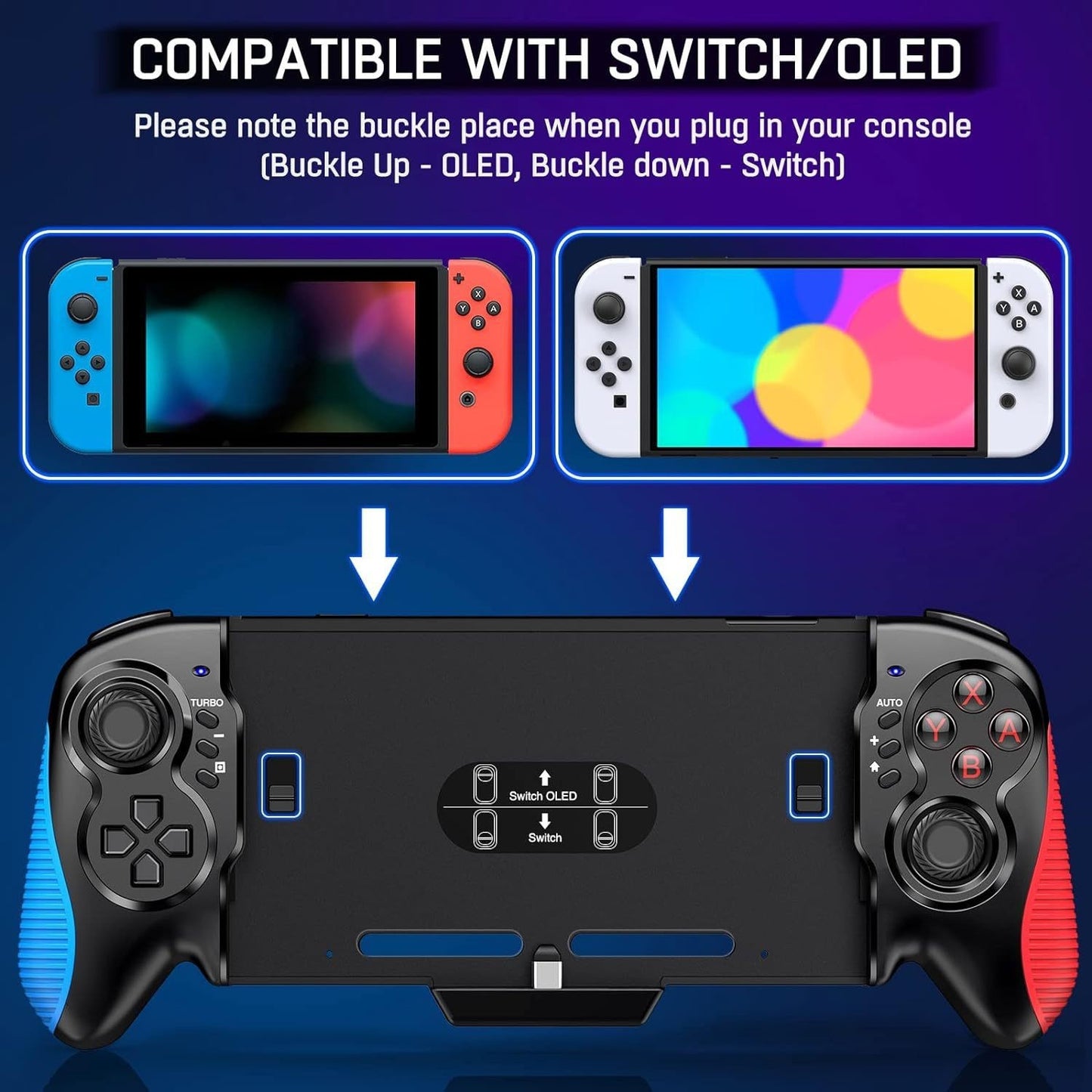 Switch Handheld Controller Grip Gamepad For Nintendo Switch Joy-Con Game