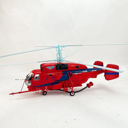 1:32 47CM Shanhai Fire Protection Kamov KA-32 Helicopter Diecast Airplane Model