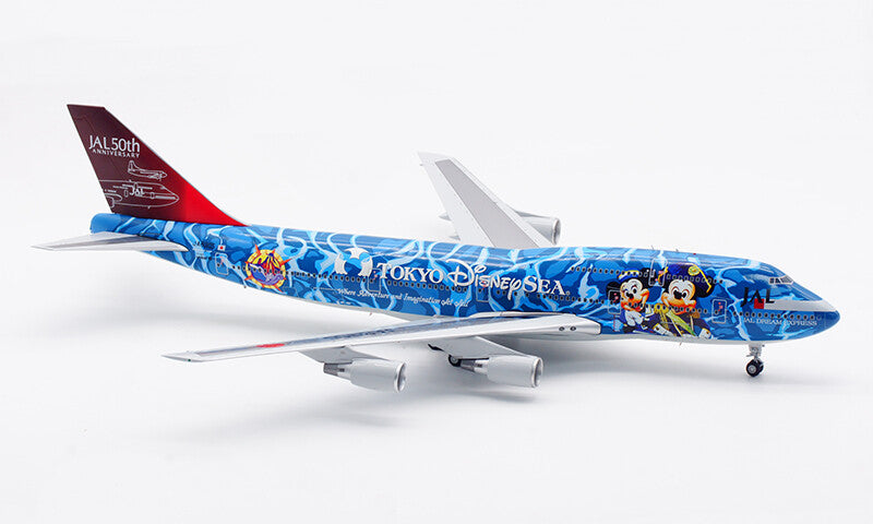 35cm 1:200 JC Wings Japan Airlines JAL B747-400 Plane Diecast Aircraft Model