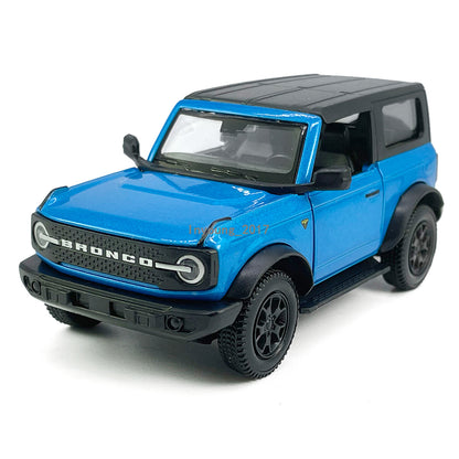 1/36 Ford Bronco Model Car Diecast Toy Vehicle Toys for Boys Kids Gifts Blue