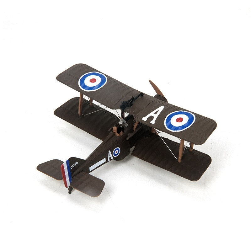1/72 WWI SE-5A Fighter Aircraft Alloy Simulation Military Jet Airplane Kids Gift