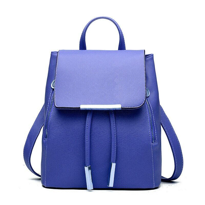 Women's Backpack Rucksack Knapsack Female Backpacks Pu Leather School Travel Bag