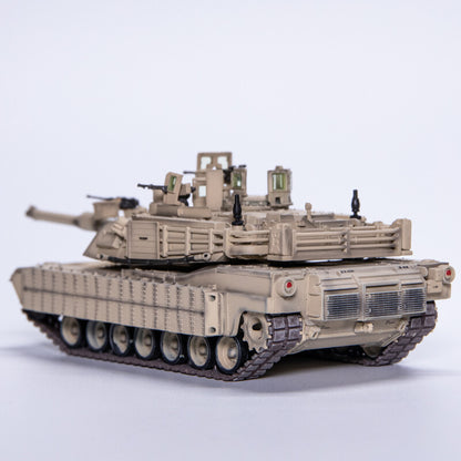 1/72 Panzerkampf US M1A2 TUSK1 AbramsM1 Main Battle Tank Sand Finished Model