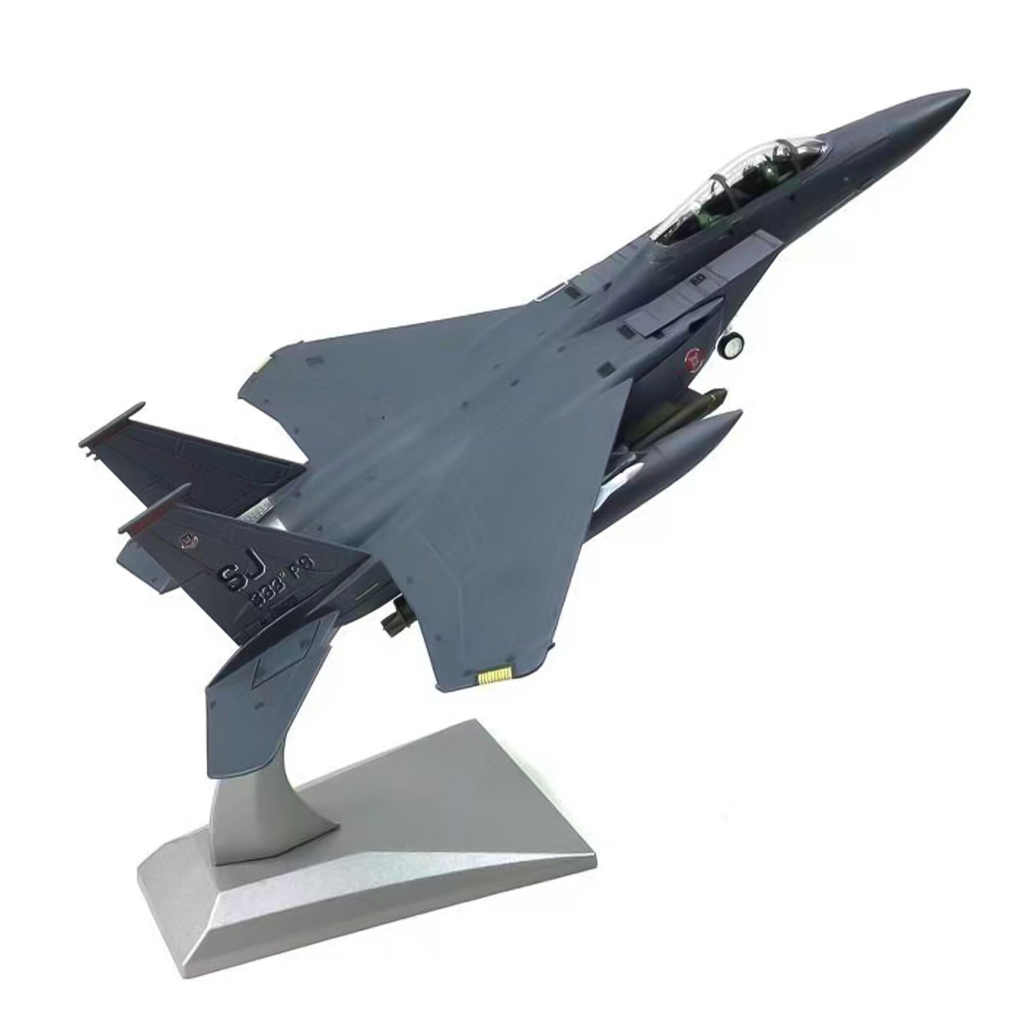 1:100 US F-15E Strike Eagle Supersonic Combat Bomber Military Aircraft Model