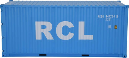 1:20 RCL 20GP Shipping Container Model Abs Resin & Wood Toy Home Decoration Gift