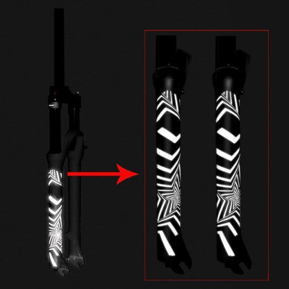 Electric Scooter Reflective Sticker Accessories Waterproof Luminous Night Riding