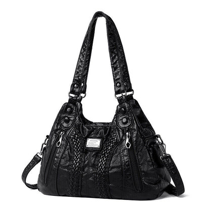 Women's Ladies Casual Tote Purses Handbags Cross Body Shoulder Soft Bag