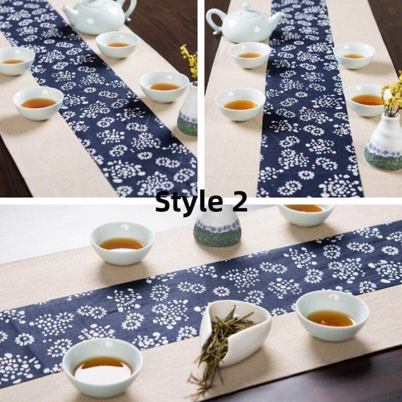 Burlap Table Mat|Tea Mat|Chinese Style Table Mat|Tea Ceremony Accessories