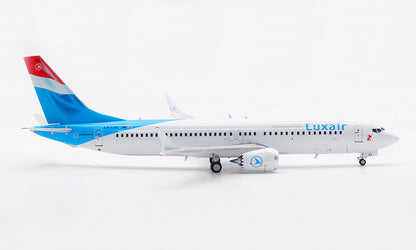1:200 InFlight Luxair BOEING 737-8 MAX Passenger Airplane Diecast Aircraft Model