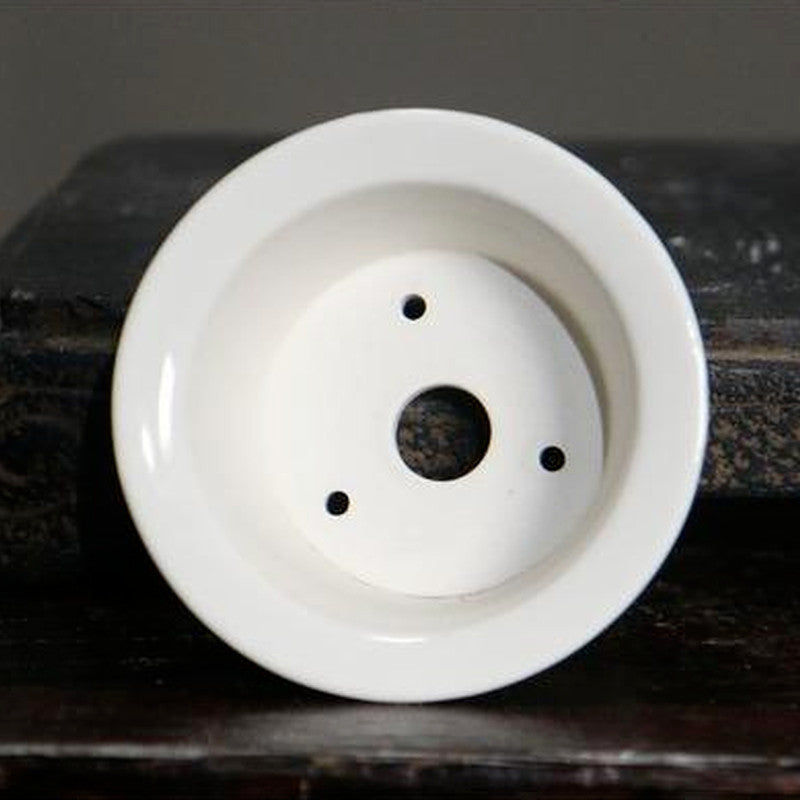 3.1in Home Desktop Flower Pot Creative Ceramic Bonsai Chinese Style Flower Pots