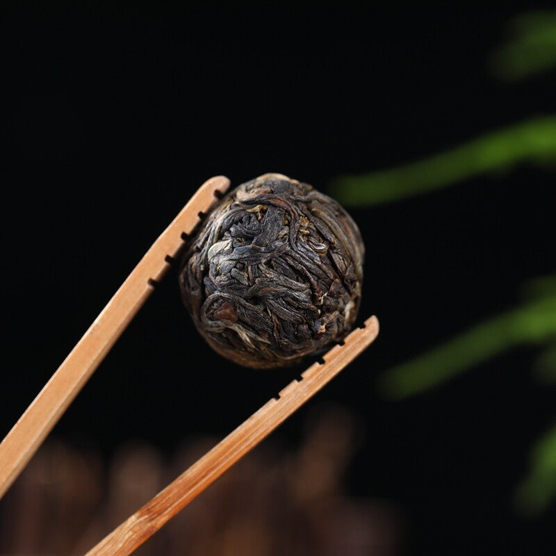 Handmade pearl YiWu puerh tea mini Raw pu-erh puerh tuo tea Uncooked puerh