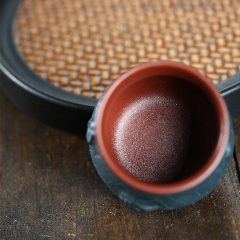 Real Yixing Zisha Clay Tea Cup Handmade Master Kungfu Tea Cup 110ml On Sales New