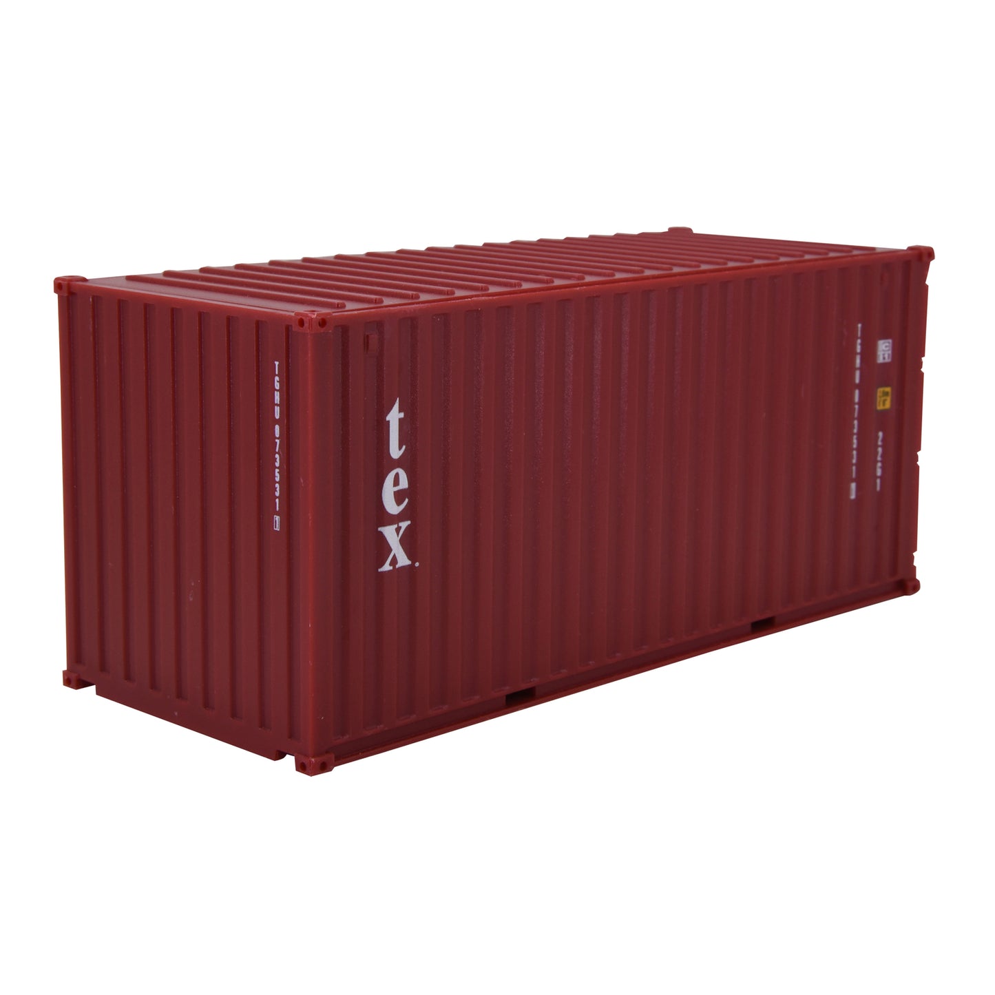 1:35 TEX 20GP Shipping Container Model Plastic Office Home Decorate Toy