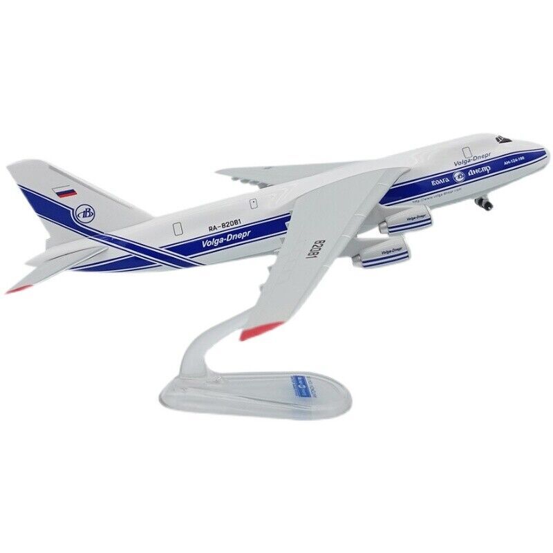 1:400 ANTONOV AN-124 Airfreighter Transport Airplane ABS Plastic Assembled Model