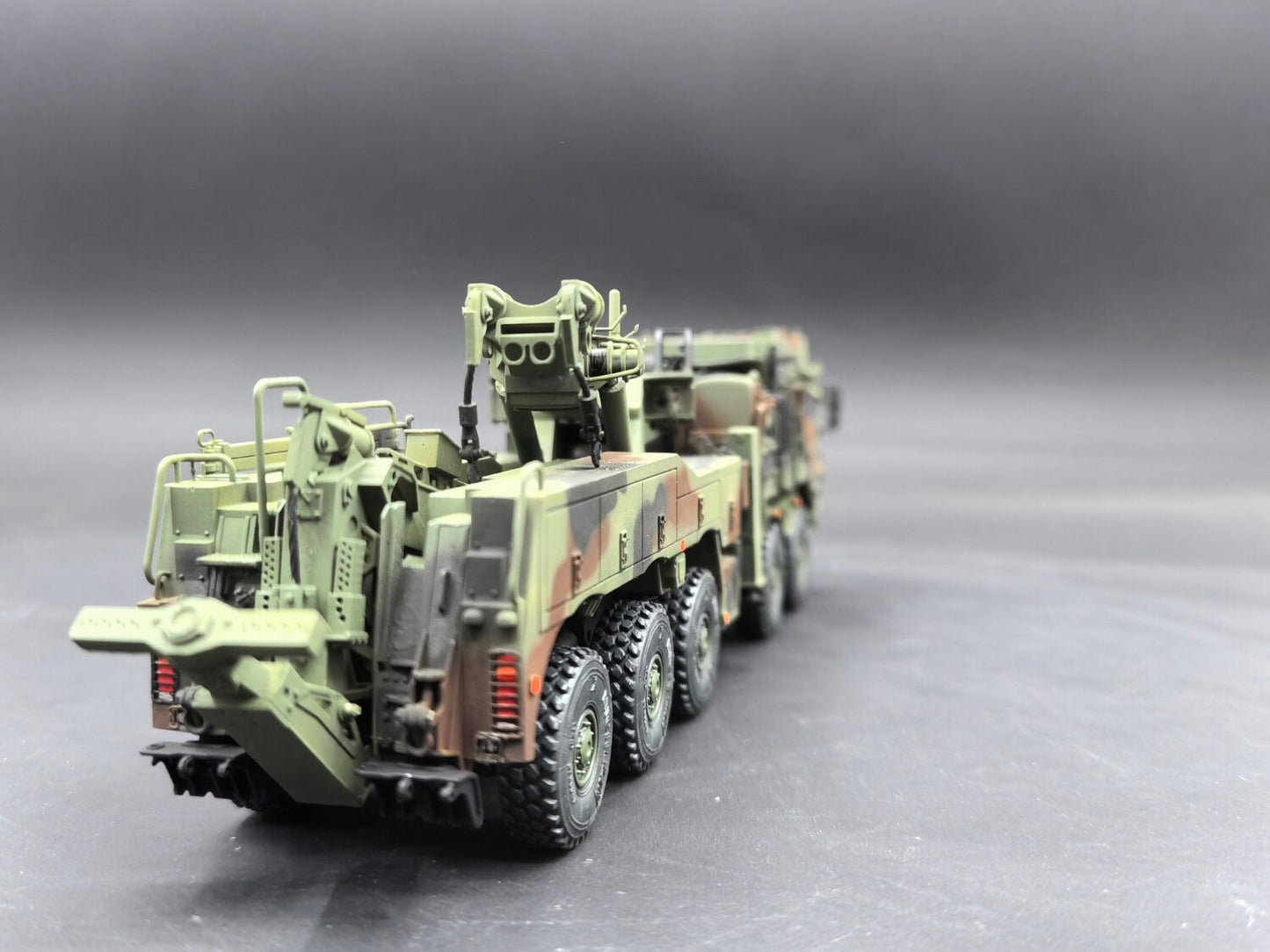 1/72 Germany Rheinmetall MAN HX45M Rescue Crane 10X10 Finished Model
