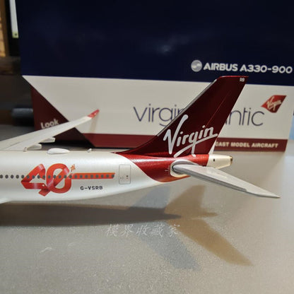 1:400 Geminijets Virgin Atlantic A330-900neo G-VSRB Airplane Diecast Model