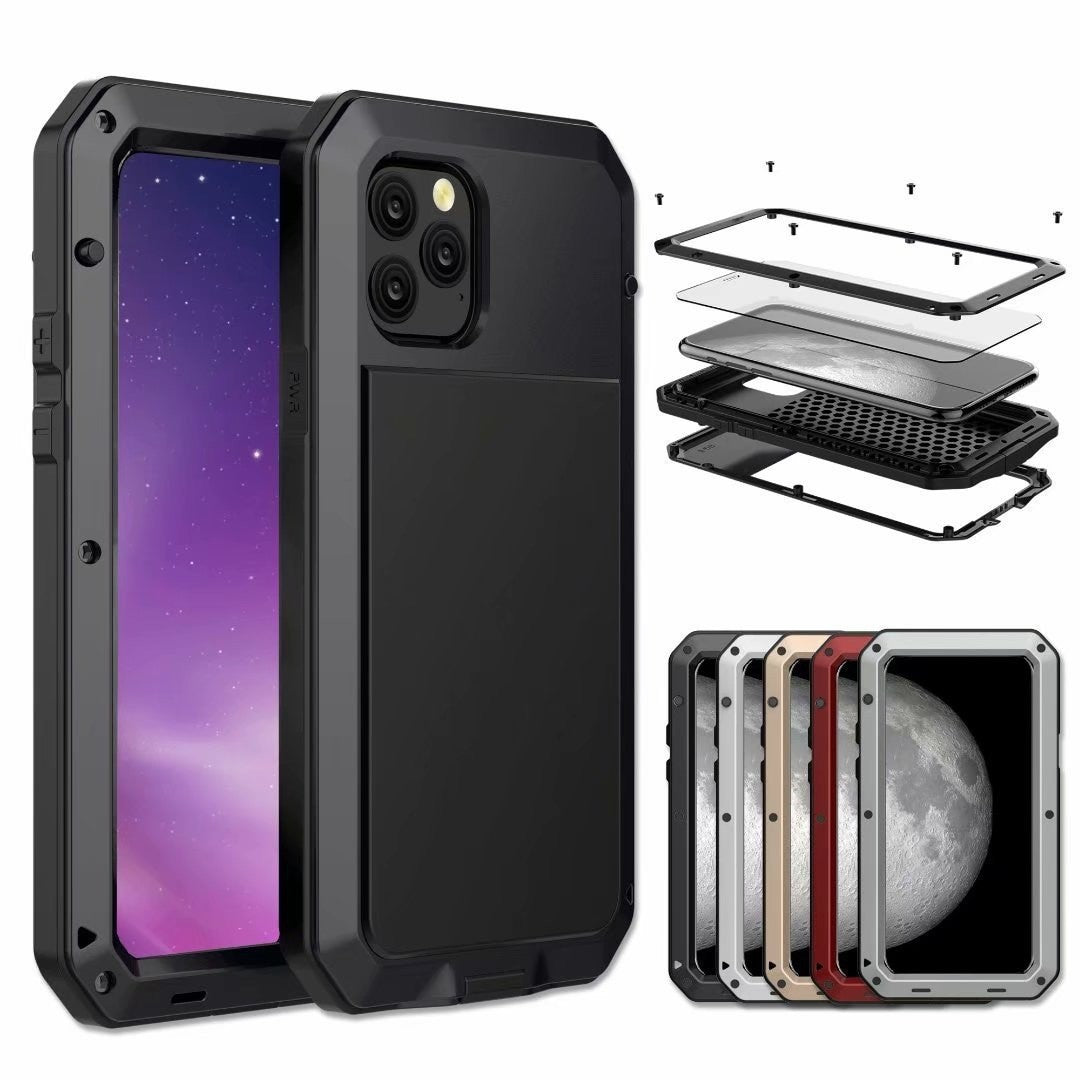 For iPhone 17/16/15/14/13/12 Pro Max/Samsung Waterproof Shockproof Aluminum Case