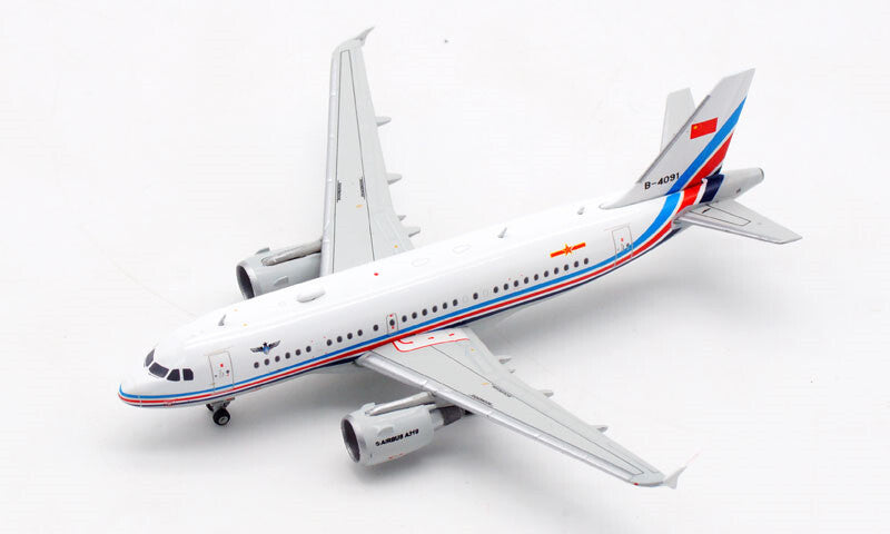 JC Wings China Air Force Airbus A319 B-4091 special 1：400 plane Pre-builded