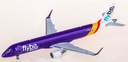 1:200 JC Wings Flybe Embraer ERJ-195LR G-FBEM Airplane Diecast Model