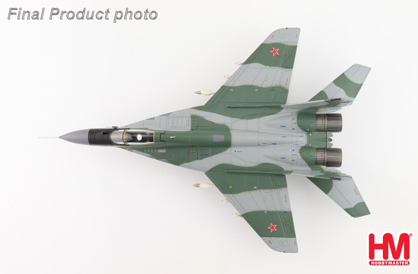 1:72 HM MIG-29A Fulcrum Red 32, 960th FR, 1997 Fighter Diecast Aircraft Model