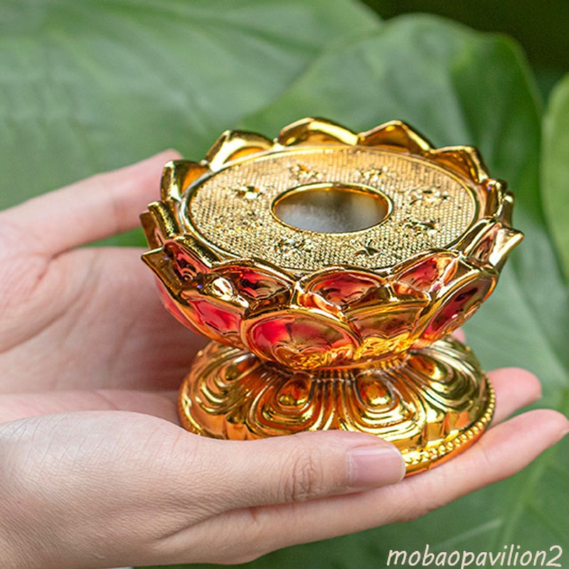 New Buddhist Prayer Wheel Base Frame Lotus Base Buddha Altar Essential