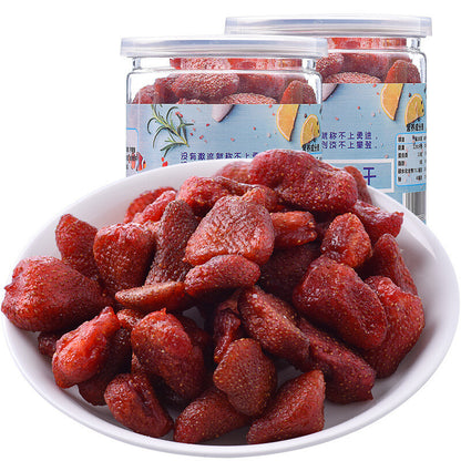 500g Dried Strawberries Preserved Fruits Dried Fruits Healthy Snacks HELLOYOUNG