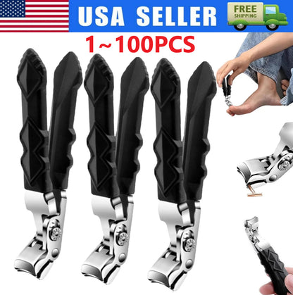 Extra Large Nail Clippers For Thick Nails Heavy Duty Stainless Professional Lot