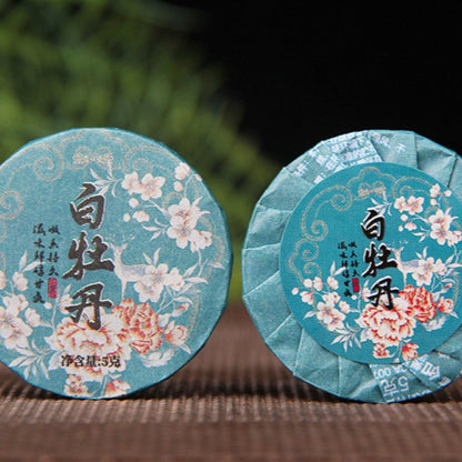 500G Yunnan Alpine White Peony Bulk Mini Tea Cake Old Tree White Tea -