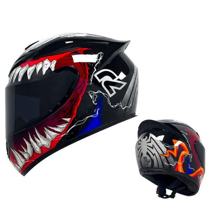 Motorcycle Helmet Full Face Racing Helmet DOT ECE Approved Fashion Riding Helmet