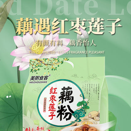 China Jujube Lotus Seed Root Powder Soup Instant Lotus Root Powder 500g -