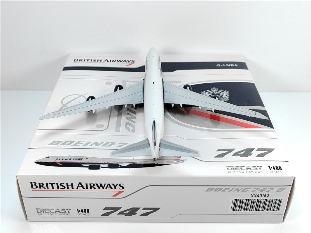 1:400 JC Wings BRITISH AIRWAYS BOEING B747-8i Passenger Airplane Diecast Model