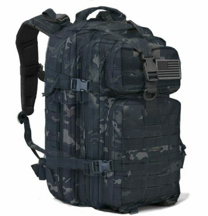 50L Tactical Bag Military Army Backpack Outdoor Multifunction Hiking Rucksack