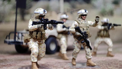 1/72 US Marine Corps 7 Soldier Model