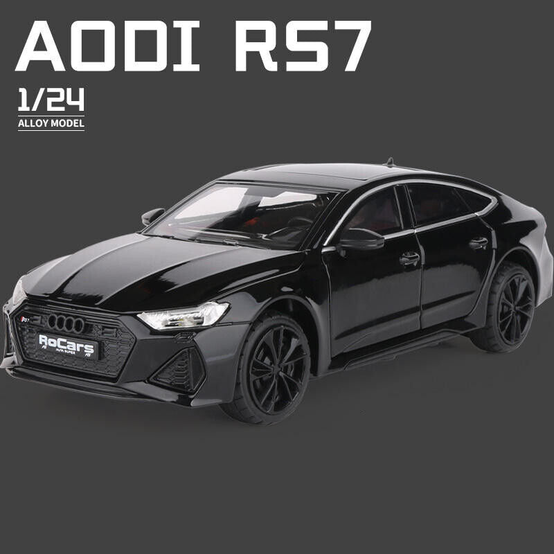 1:24 Scale AUDI RS7 Coupe Diecast Model Car Alloy Vehicle Toy Collection Gift