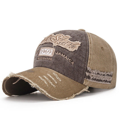 Adjustable Unisex Baseball Cap Hip Hop Caps Letters Cap Peaked Cap Sun Hat