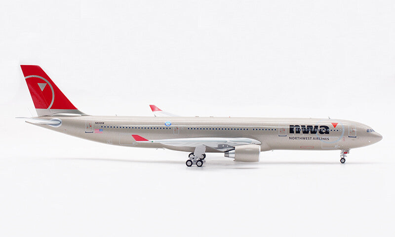 1:200 32CM B-Models NWA AIRBUS A330-300 Passenger Plane Diecast Aircraft Model