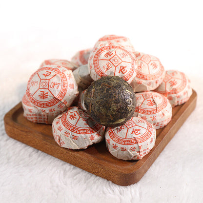Laocang 2015 Mini Raw Pu'er Tuocha Glutinous Aroma Rice Sheng Pu'er Tea Tuo Cha