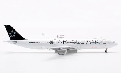 JC Wings Lufthansa Star Alliance for Airbus A340-300 D-AIFA 1/400 Aircraft Model