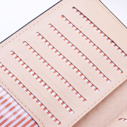 Wallet Clutch Synthetic Leather Tassel Card Holder Phone Bag Money Coin Purses