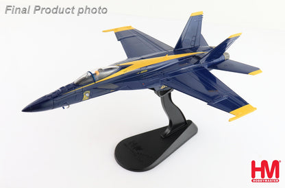 1:72 HM F/A-18E Blue Angels US Navy, 2021 Fighter Diecast Plane Aircraft Model