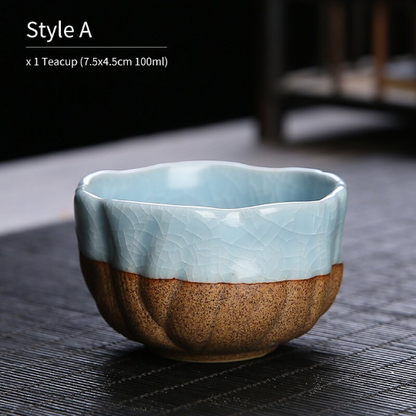 Ceramic Teacup Jingdezhen Pottery Tea Cups