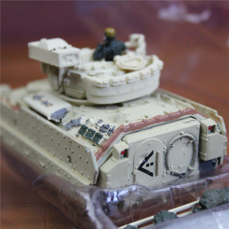 1:72 US M3A2 Bradley Main Battle Tank Collection Static Model Simulation