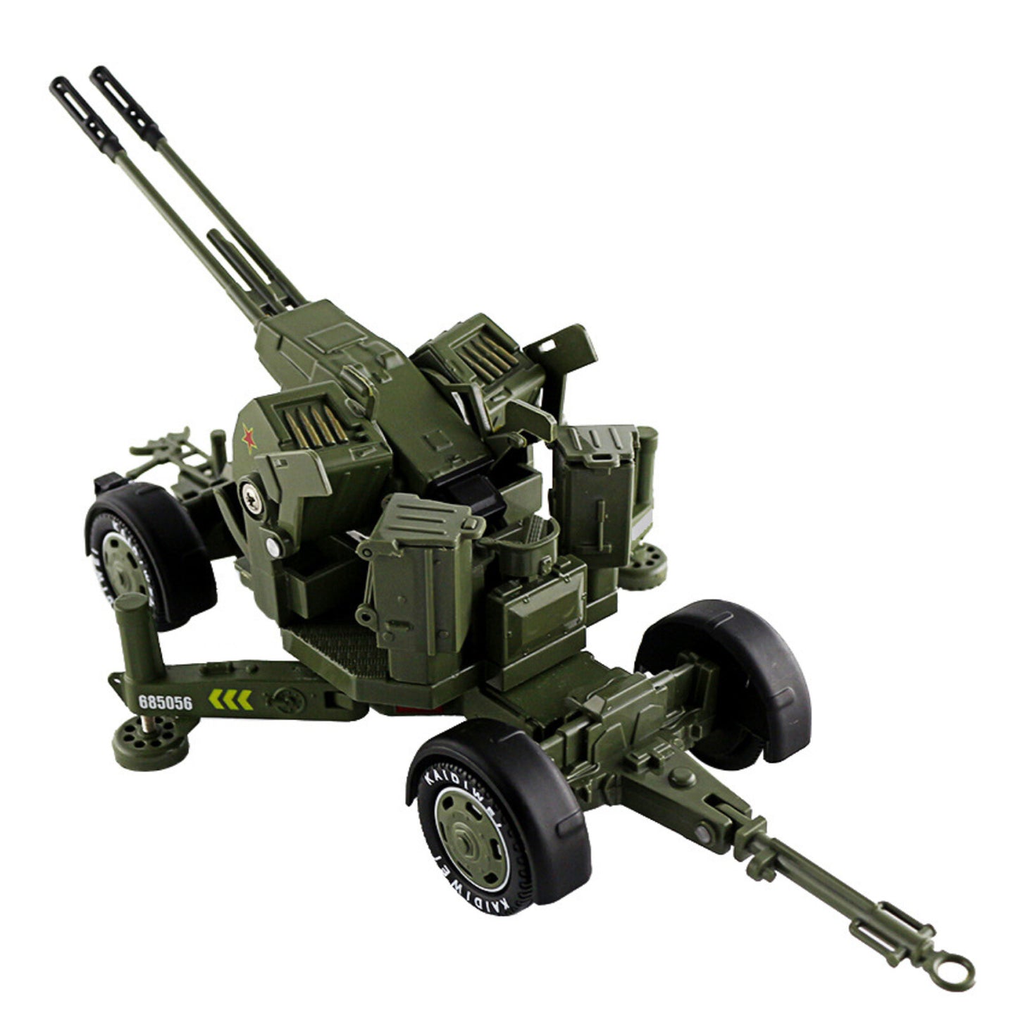 1/35 China PLA Type 90 35mm Double Barrel Antiaircraft Gun Military Model Gift