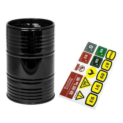 New Aluminum Alloy Simulation Oil Barrel Gas Tank Decoration For 1/10 1/8 RC Car