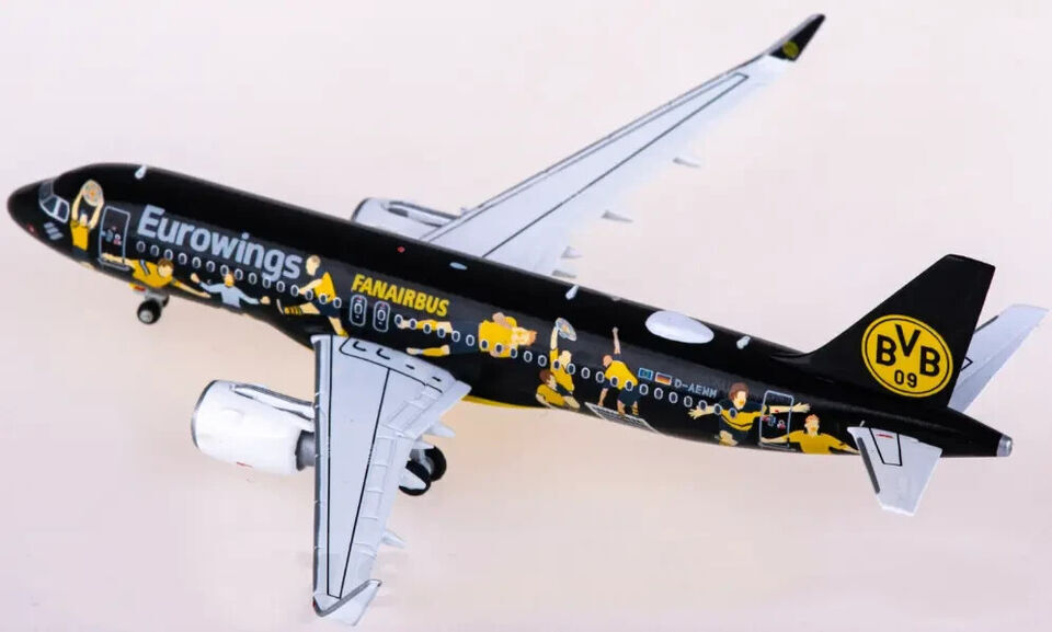 1:500 Herpa Eurowings AIRBUS A320 Passenger Airplane Diecast Aircraft Model