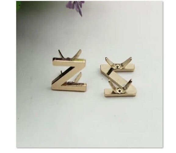 English Letters Rivets 5Pcs Metal DIY Claw Studs Bags Clothes Hats Leather Decor