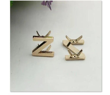 English Letters Rivets 5Pcs Metal DIY Claw Studs Bags Clothes Hats Leather Decor