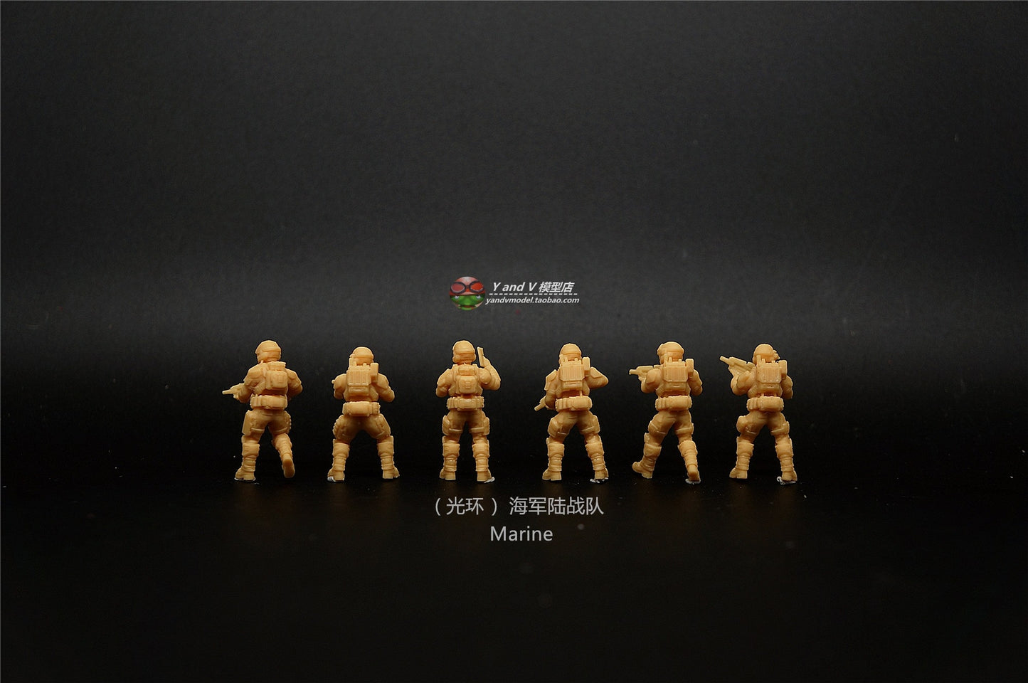 1/72Resin Figure model Modern paratrooper ODST High-precision 3D Soldier